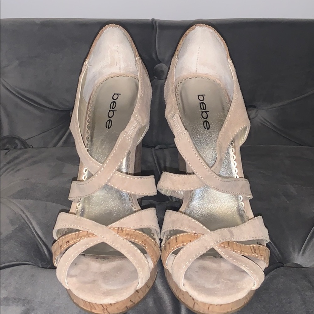 Bebe Wedge Heels